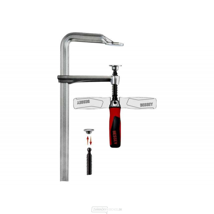 Skrutkovacia svorka Bessey GZ25KG so sklopnou rukoväťou Skrutkovacia svorka Bessey GZ25KG so sklopnou rukoväťou gallery main image