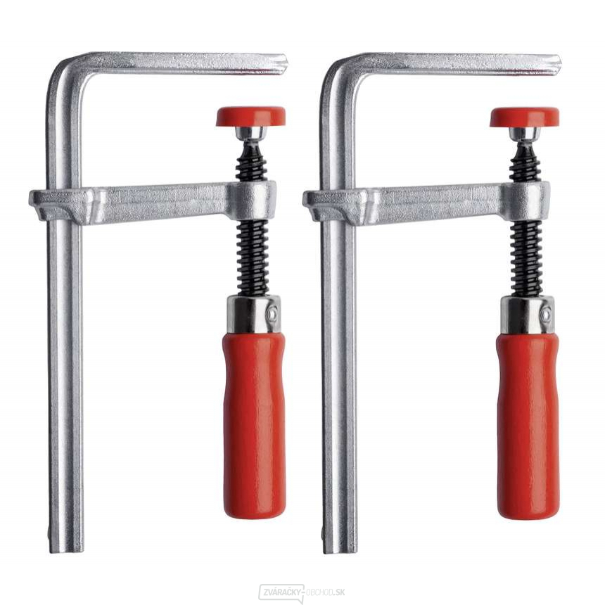 Bessey GTR12SET 120/60 mm oceľové skrutkové stolové svorky (sada 2) Bessey GTR12SET 120/60 mm oceľové skrutkové stolové svorky (sada 2) gallery main image