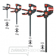 Jednoručná svorka Bessey EZL45-8 (450/80 mm) Náhľad