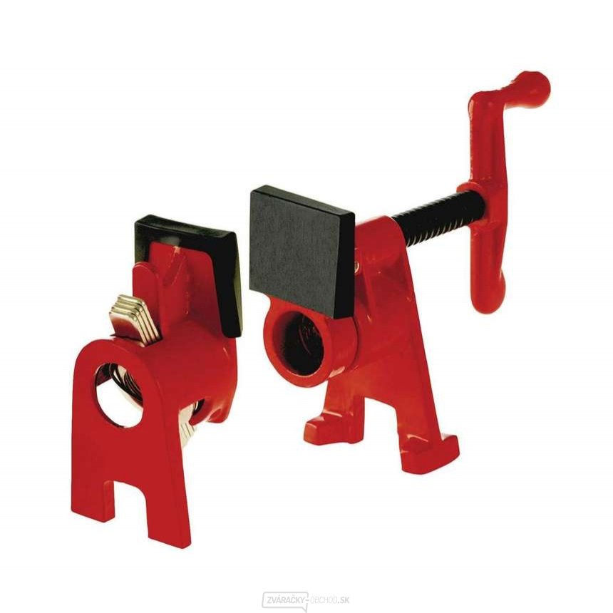 Skrutkovacia svorka Bessey BPC-H34 na montáž na 3/4 potrubie