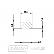 Bessey GTR16B6 oceľová skrutkovacia stolová svorka (160/60 mm) Náhľad