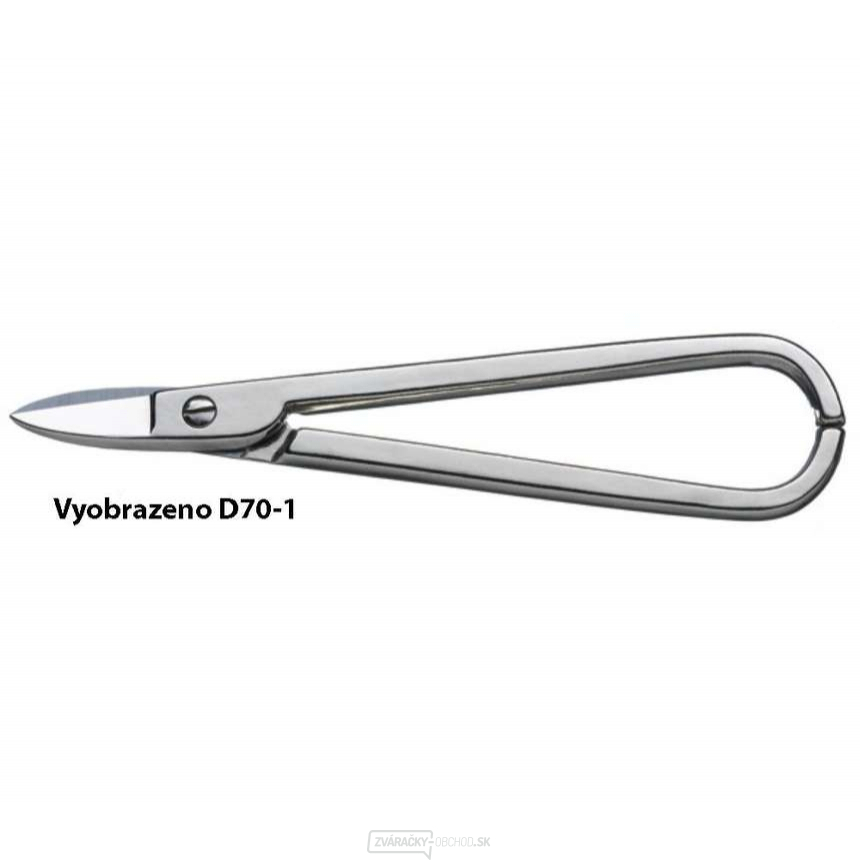 Zlatnícke nožnice Bessey D71-1 so zahnutými čepeľami Zlatnícke nožnice Bessey D71-1 so zahnutými čepeľami gallery main image