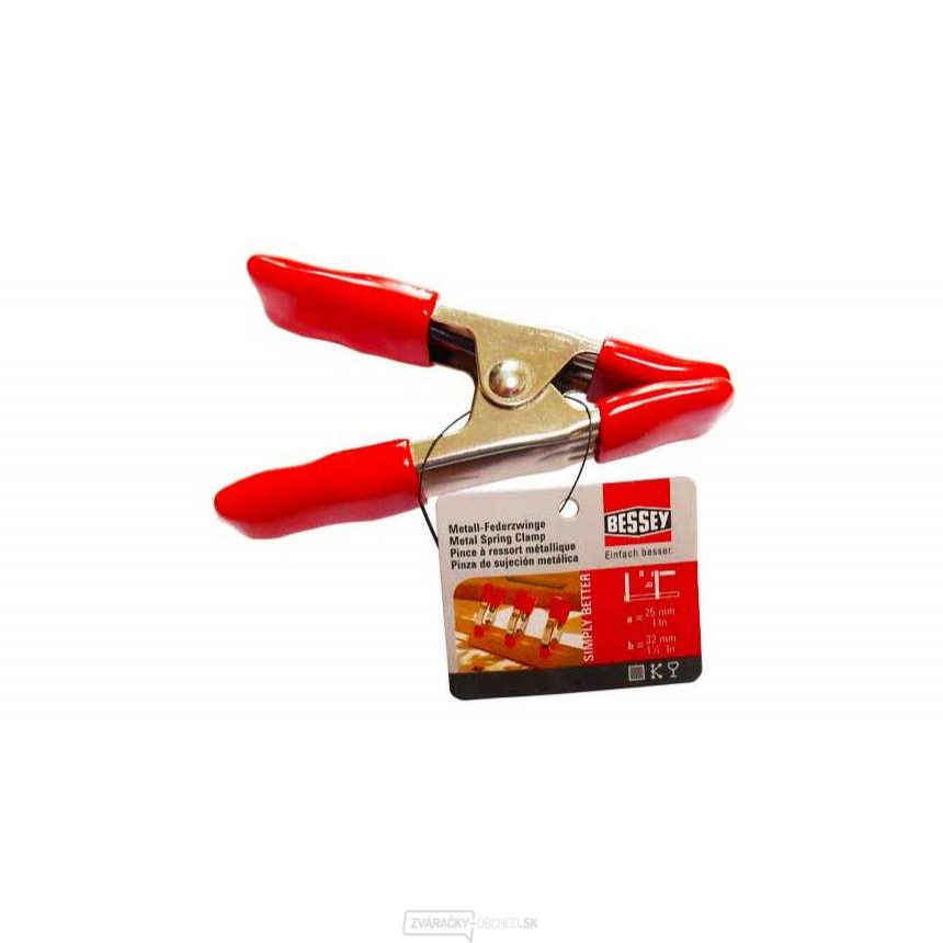 Svorka na perá Bessey XM3EU (25/32 mm) Svorka na perá Bessey XM3EU (25/32 mm) gallery main image