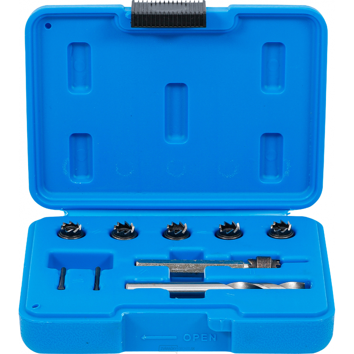 Frézky, sada na odvŕtanie bodových zvarov | 10dielna, BGS 1632 Frézky, sada na odvŕtanie bodových zvarov | 10dielna, BGS 1632 gallery main image