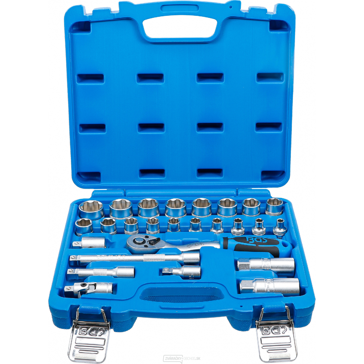 Gola sada, hriadeľový profil | 10 mm (3/8") | 26dielna, BGS 2227