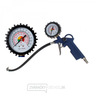 Dofukovacia pištoľ na hustenie pneumatík s manometrom, TA101 Dofukovacia pištoľ na hustenie pneumatík s manometrom, TA101 gallery main image