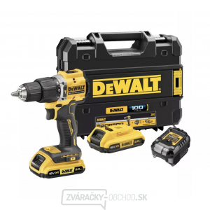 Súťaž o vŕtačku DeWALT DCD100YD2T XR LI-ION 18V/2X2,0AH s príklepom v hodnote 173,70 € gallery main image