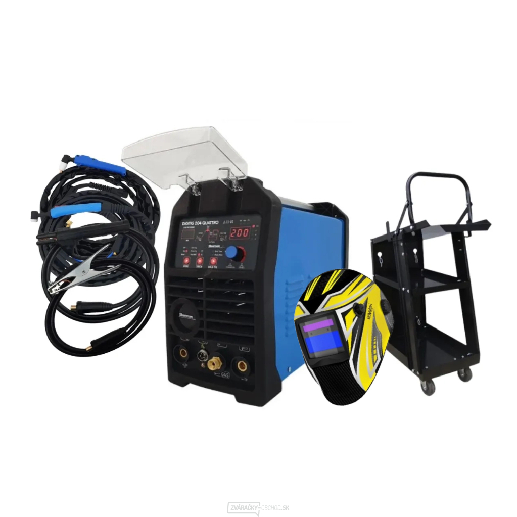 DIGITIG 204 QUATTRO + Káble + Horáky + Kukla + Vozík