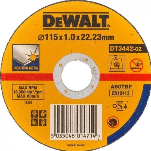 DeWALT DT3442 Kotúč na rezanie nerezovej ocele