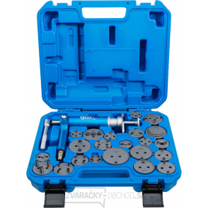 Súprava na stláčanie brzdových piestov | pneumatická | 22dielna, BGS 1114 Súprava na stláčanie brzdových piestov | pneumatická | 22dielna, BGS 1114 gallery main image
