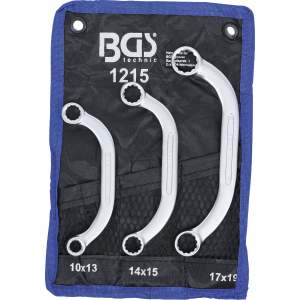 Súprava kľúčov pre štartéry a bloky | 10 x 13 – 17 x 19 mm | 3dielna, BGS 1215