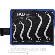 Súprava obojstranných očkových kľúčov | S forma | 10 x 11 – 18 x 19 mm | 5dielna, BGS 1216 Súprava obojstranných očkových kľúčov | S forma | 10 x 11 – 18 x 19 mm | 5dielna, BGS 1216 gallery main image
