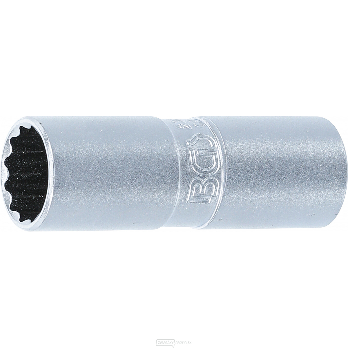 Nástrčná hlavica na zapaľovacie sviečky s prídržnou gumou, dvanásťhranná | 12,5 mm (1/2") | 16 mm, BGS 2385