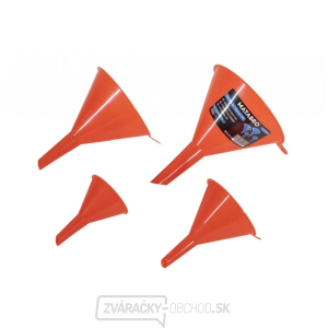 Súprava lievikov | vhodná pre priamy styk s kvapalinami | Ø 55 - 115 mm | 4dielna, Matabro MB-OIL05 Súprava lievikov | vhodná pre priamy styk s kvapalinami | Ø 55 - 115 mm | 4dielna, Matabro MB-OIL05 gallery main image