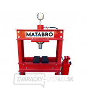 Hydraulický lis 30t s dvojrýchlostnou pumpou a posuvným piestom, Matabro MB-P30TDP Hydraulický lis 30t s dvojrýchlostnou pumpou a posuvným piestom, Matabro MB-P30TDP náhled