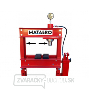 Hydraulický lis 30t s dvojrýchlostnou pumpou a posuvným piestom, Matabro MB-P30TDP Hydraulický lis 30t s dvojrýchlostnou pumpou a posuvným piestom, Matabro MB-P30TDP náhled