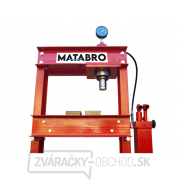 Hydraulický lis 30t s dvojrýchlostnou pumpou a posuvným piestom, Matabro MB-P30TDP Hydraulický lis 30t s dvojrýchlostnou pumpou a posuvným piestom, Matabro MB-P30TDP náhled