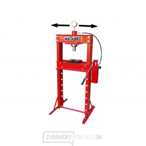 Hydraulický lis 30t s dvojrýchlostnou pumpou a posuvným piestom, Matabro MB-P30TDP Hydraulický lis 30t s dvojrýchlostnou pumpou a posuvným piestom, Matabro MB-P30TDP gallery main image