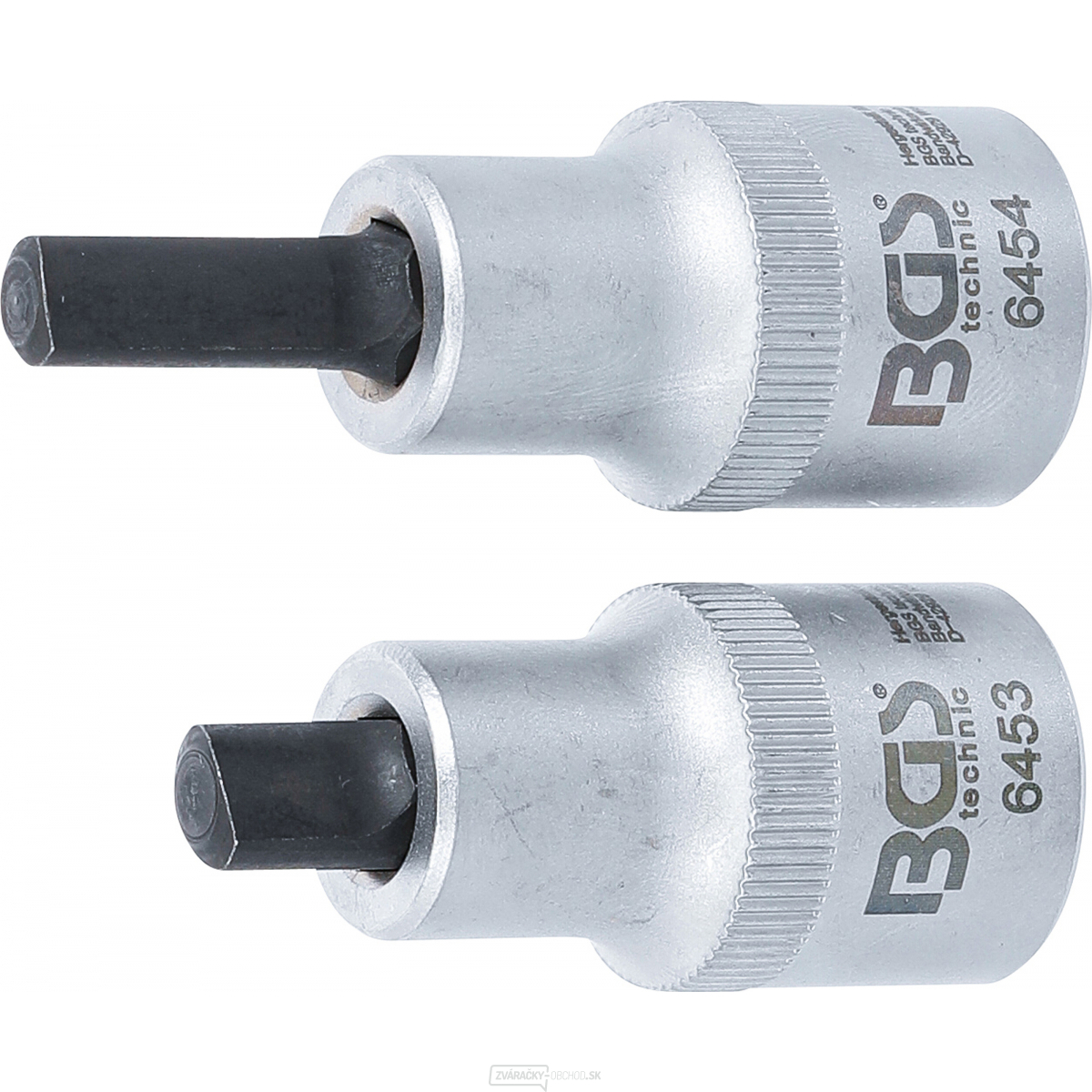 Súprava rozperných hlavíc na montáž a demontáž vzpier | 12,5 mm (1/2") | 5 x 7 mm + 5,5 x 8,2 mm | 2dielna, BGS 6455