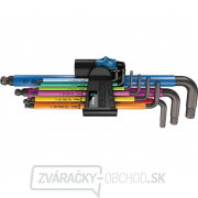 Wera 022210 Nástrčné kľúče 950/9 Hex-Plus Multicolour HF 1, BlackLaser s funkciou držania (sada 9 ks) Náhľad