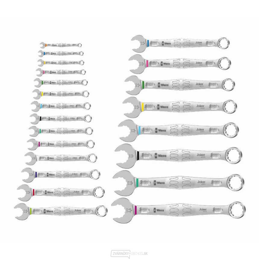 Wera 020232 Kľúče 5,5 ÷ 32 mm 6003 Joker 22 sada 1 (sada 22 dielov)