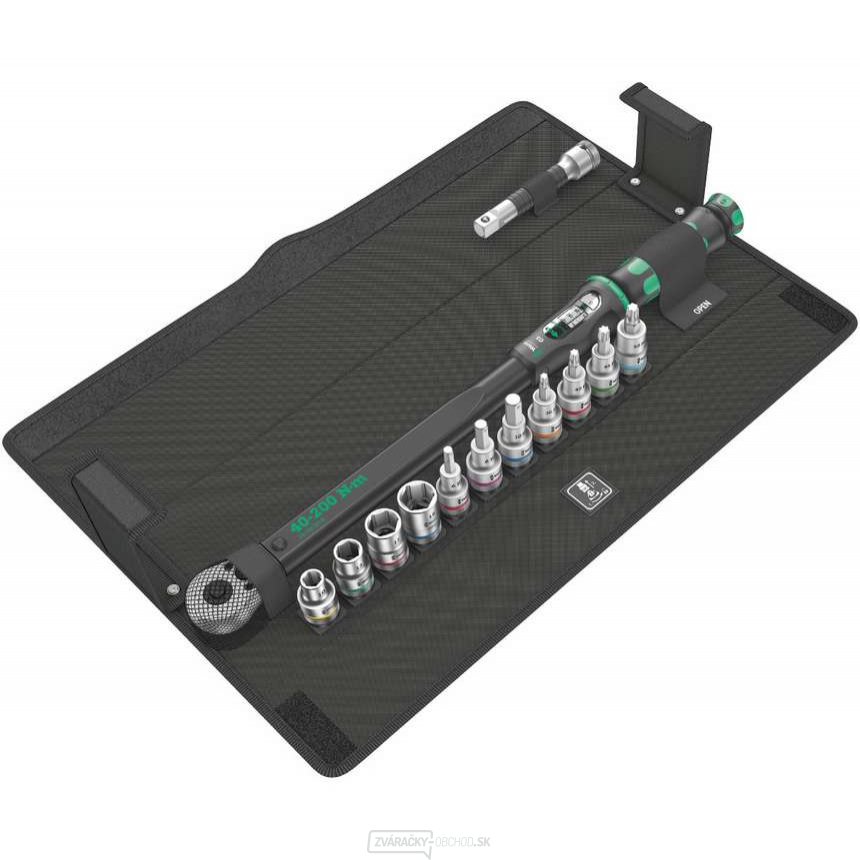 Wera 075680 Nastaviteľný momentový kľúč Click-Torque 40 ÷ 200 Nm s 1/2" Click-Torque C 3 Set 1 (sada 13 dielov)