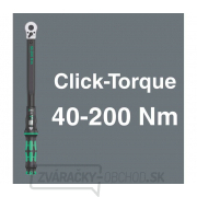 Wera 075680 Nastaviteľný momentový kľúč Click-Torque 40 ÷ 200 Nm s 1/2" Click-Torque C 3 Set 1 (sada 13 dielov) náhled