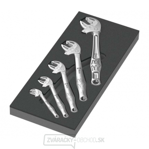 Wera 150122 Samonastaviteľné kľúče Joker 6004 7 ÷ 24 mm typ 9732 v penovej vložke, sada 1 (sada 5 kusov) Wera 150122 Samonastaviteľné kľúče Joker 6004 7 ÷ 24 mm typ 9732 v penovej vložke, sada 1 (sada 5 kusov) gallery main image