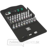 Wera 003755 Zyklop Speed 8100 SA All-in Ratchet Set, 1/4" skľučovadlo, funkcia držania, metrické (42 dielov) gallery main image