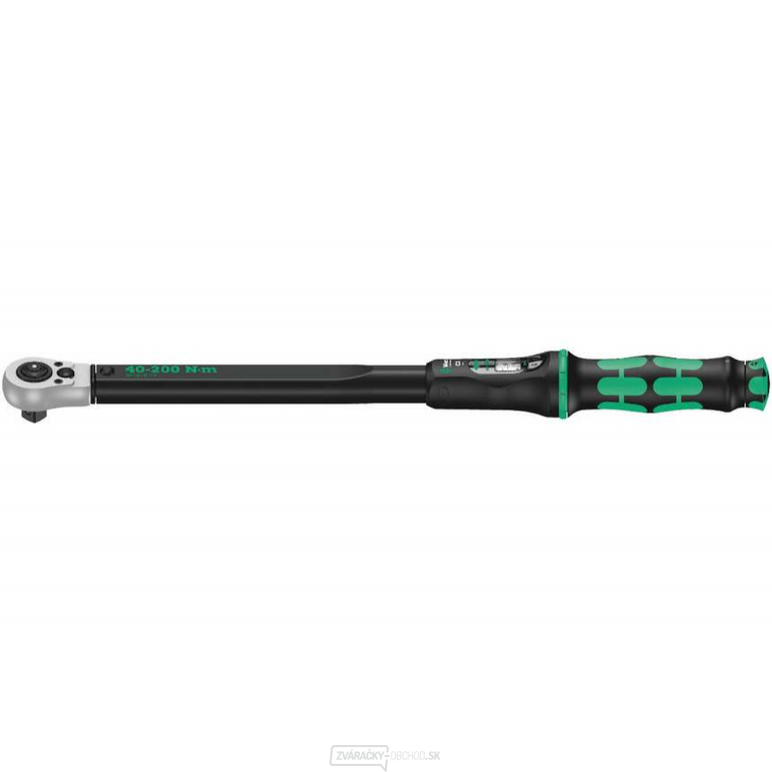 Wera 075626 Wera Click-Torque C 3 Momentový kľúč R/L nastaviteľný na oboch stranách (40 ÷ 200 Nm)