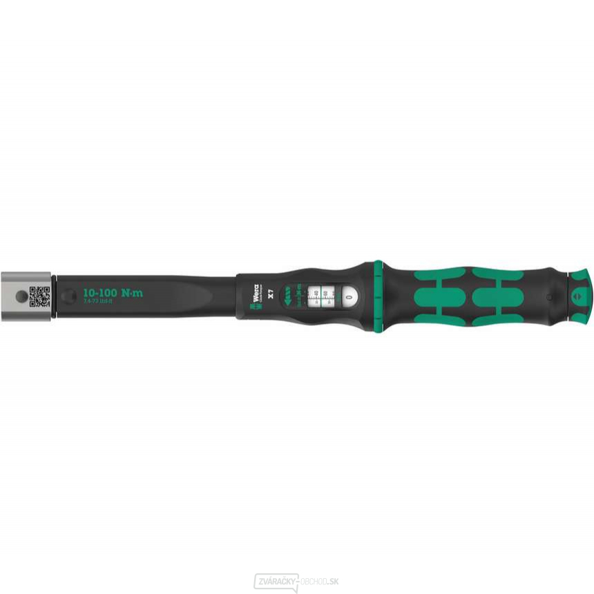 Wera 075657 Momentový kľúč Click-Torque X 7 pre nástrčné hlavice 14x18 mm (10 ÷ 100 Nm)