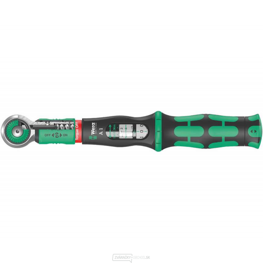 Wera 075800 Momentový kľúč 1/4" Safe-Torque A 1 (2 ÷ 12 Nm)