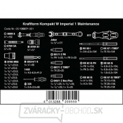 Wera 135871 Nástroje na údržbu Kraftform Kompakt W Imperial 1, palec (sada 35 dielov) Náhľad