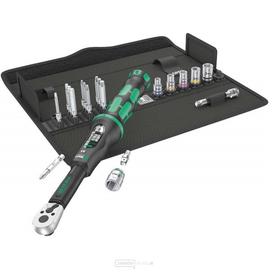 Wera 130110 Wera Click-Torque A 6 Set 1 Momentový kľúč s 1/4" račňou (2,5 ÷ 25 Nm) Sada 21 dielov