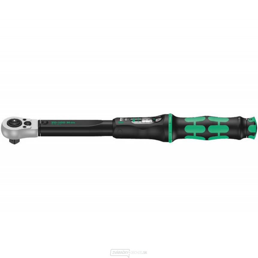 Wera 075625 Wera Click-Torque C 2 Tlačný momentový kľúč R/L nastaviteľný na oboch stranách (20 ÷ 100 Nm)