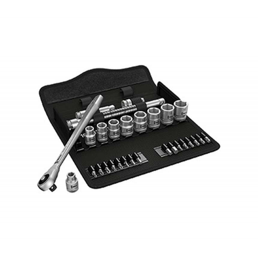 Wera 004077 Sada račne Zyklop Metal 8100 SC 7, 28 d. upínací diel 1/2