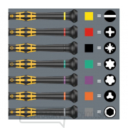 Wera 134019 Kraftform Micro ESD skrutkovače na elektroniku veľké balenie 1 (sada 25 ks) Náhľad