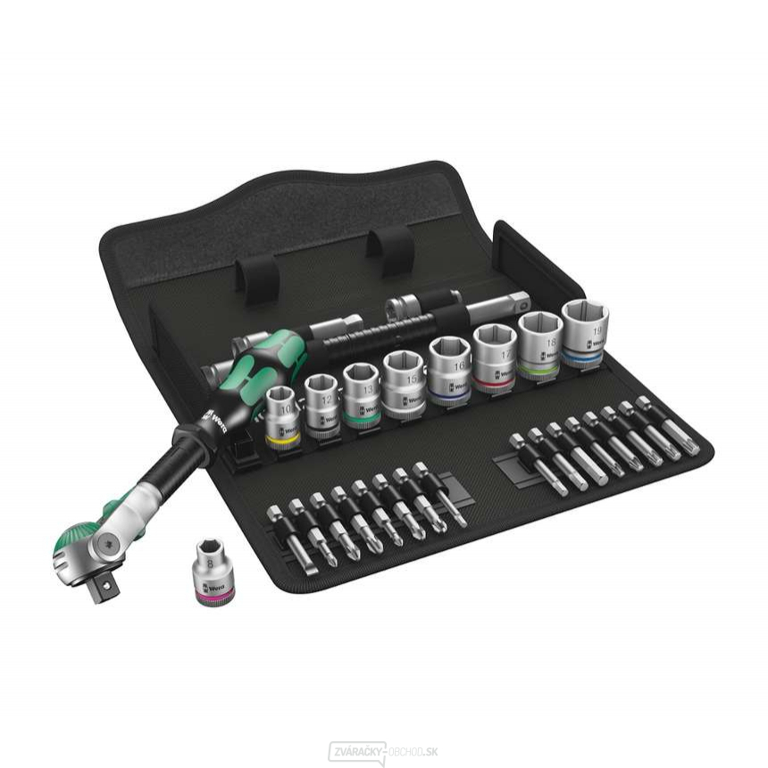 Wera 004046 Sada račňových kľúčov 3/8" 8100 SB 6 Zyklop Speed (sada 29 dielov)
