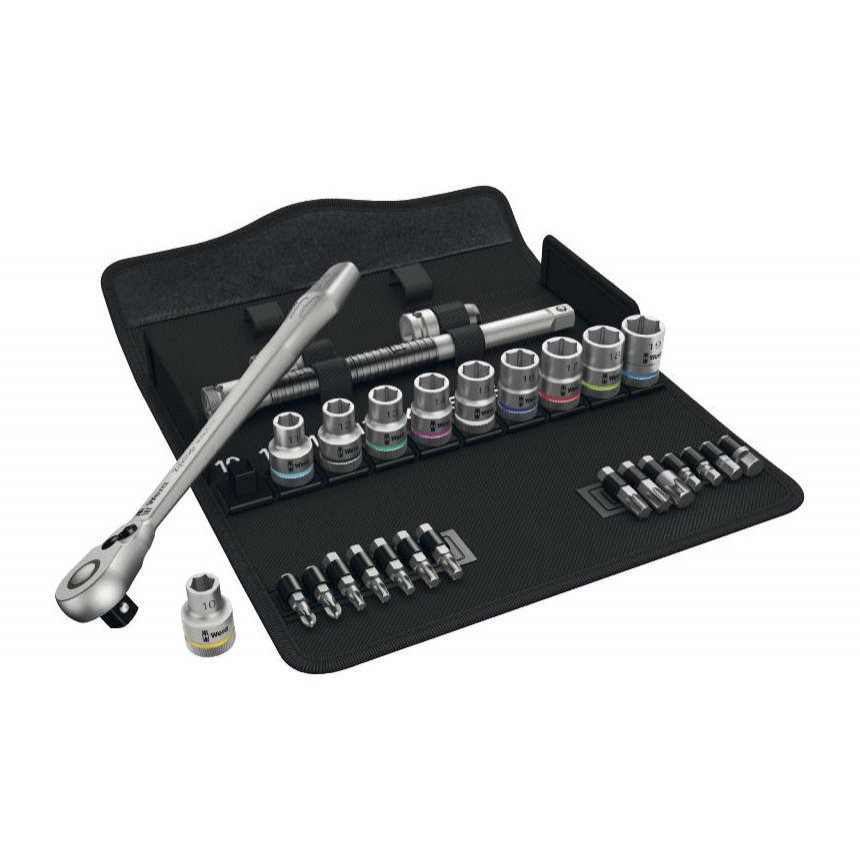 Wera 004078 Sada račňových kľúčov Zyklop Metal 8100 SC 8. 28 dielov, 1/2