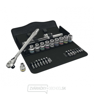 Wera 004078 Sada račňových kľúčov Zyklop Metal 8100 SC 8. 28 dielov, 1/2" skľučovadlo Wera 004078 Sada račňových kľúčov Zyklop Metal 8100 SC 8. 28 dielov, 1/2" skľučovadlo gallery main image