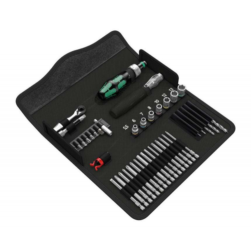 Wera 135939 Nástroje Kraftform Kompakt H 1 Wood (sada 41 kusov)