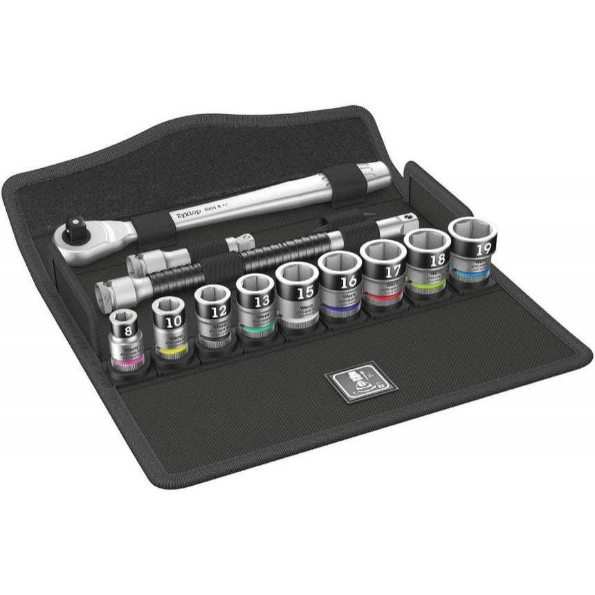 Wera 003785 Sada račňových kľúčov Zyklop Metal 3/8