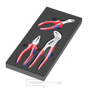 Wera 150180 Knipex kliešte s penovou vložkou, typ 9780, sada 1 (sada 3 kusov)