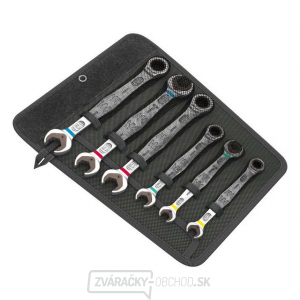 Wera 020022 račňové kľúče 10 ÷ 19 mm Joker a Joker Double (sada 6 ks) Wera 020022 račňové kľúče 10 ÷ 19 mm Joker a Joker Double (sada 6 ks) gallery main image