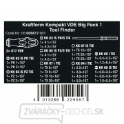 Wera 006617 Rukoväte Kraftform Kompakt VDE Big Pack 1 s vymeniteľnými čepeľami (sada 26 dielov) Náhľad