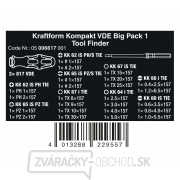 Wera 006617 Rukoväte Kraftform Kompakt VDE Big Pack 1 s vymeniteľnými čepeľami (sada 26 dielov) Náhľad