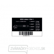 Wera 020110 Samonastaviteľné kľúče s otvoreným koncom 7 ÷ 19 mm|1/4 ÷ 3/4" 6004 Joker 4 Set 1 (sada 4 ks) Náhľad