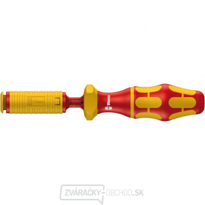 Wera 074750 Nastaviteľný držiak krútiaceho momentu Kraftform Kompakt VDE 7400 VDE pre vymeniteľné čepele VDE (0,3 ÷ 3,5 Nm) Wera 074750 Nastaviteľný držiak krútiaceho momentu Kraftform Kompakt VDE 7400 VDE pre vymeniteľné čepele VDE (0,3 ÷ 3,5 Nm) gallery main image