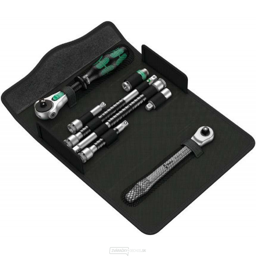 Wera 135949 Sada račňových kľúčov 1/4" Kraftform Kompakt Zyklop MS1 Metal/Speed (sada 8 ks)