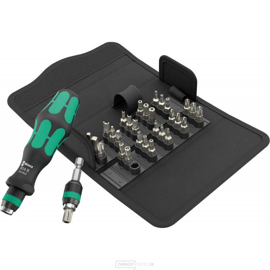 Wera 057114 Kraftform Kompakt 71 Bezpečnostné tvrdé bity (sada 32 kusov)